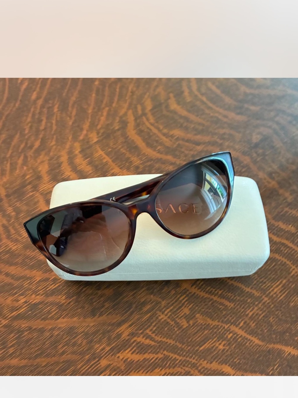 Versace Women’s Tortoiseshell Cat-Eye Sunglasses - Brown Gradient
